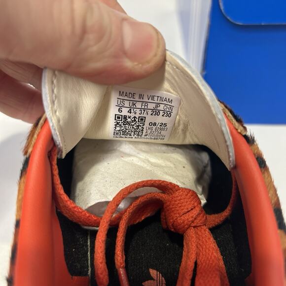 adidas Samba OG WMNS Leopard - “Preloved Red” JI2734 - Picture 6 of 6